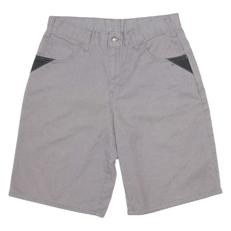 DICKIES Mens Workwear Shorts Grey Relaxed M W30