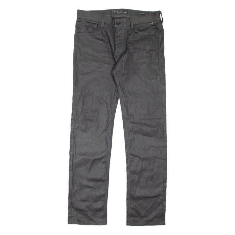 GUESS Lincoln Mens Jeans Grey Slim Skinny W34 L33