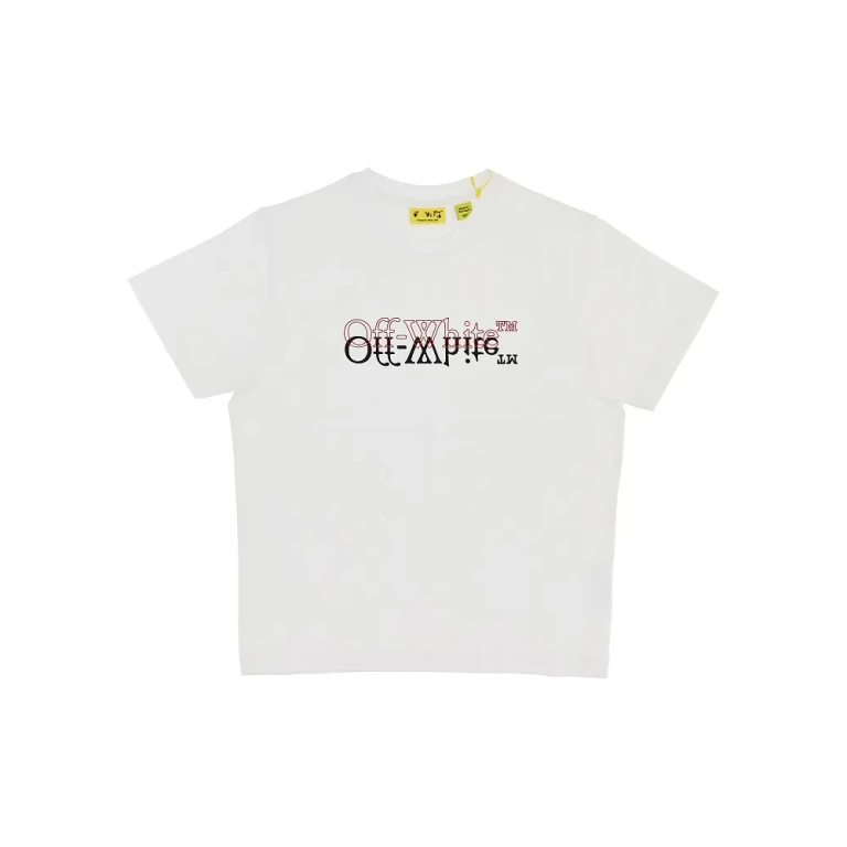 Off-White 儿童纯棉Logo印花T恤 (8岁)