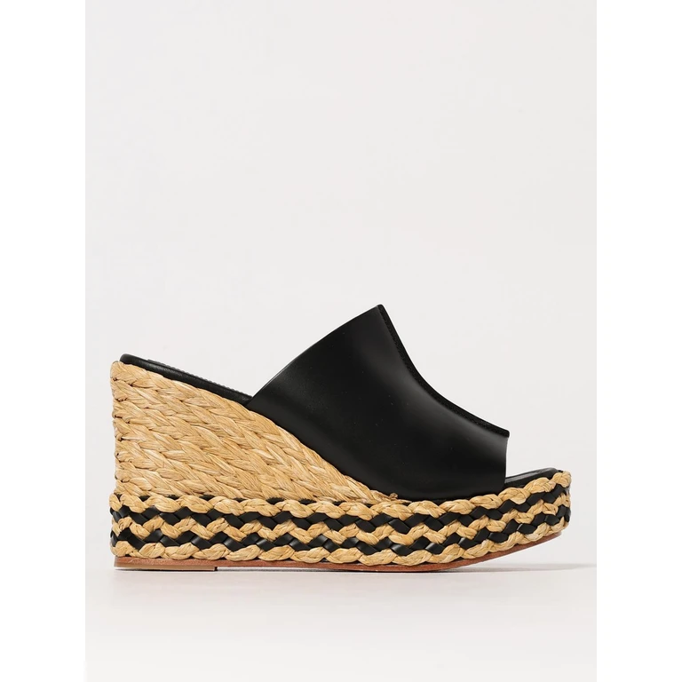 Heeled Sandal Woman color Black (261801BLACK)