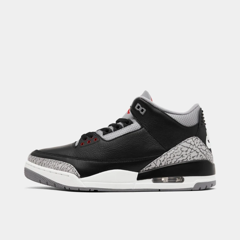 [dn3707-010] Mens Air Jordan Retro 3 Og 'black Cement (2024)'