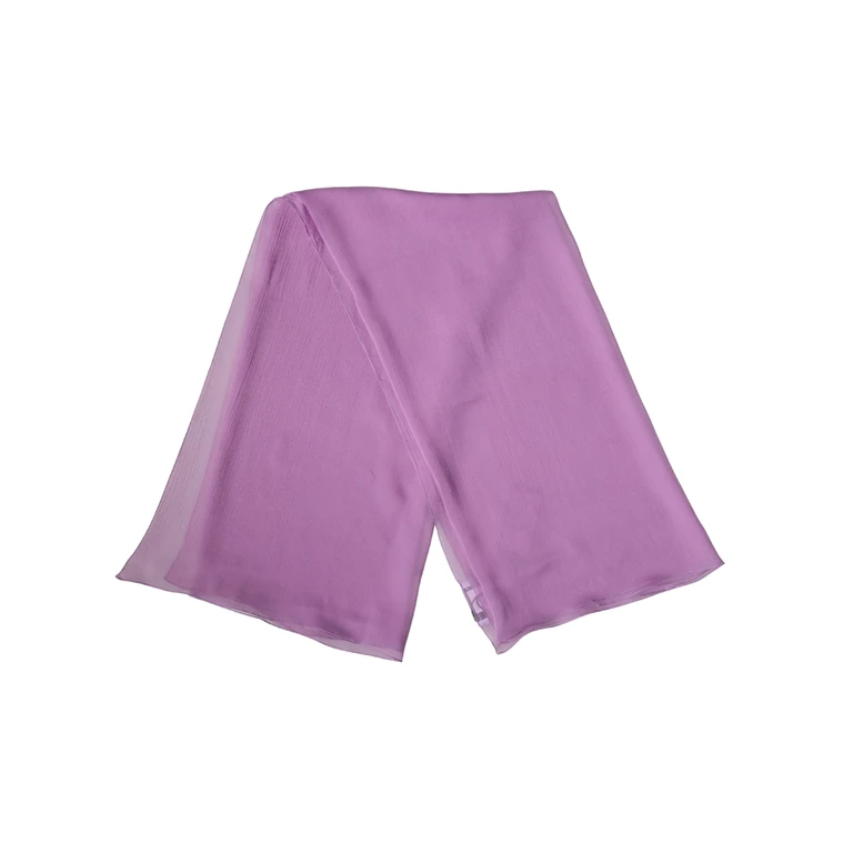 Dolce & Gabbana Light Purple Silk Neck Wrap Foulard 114cm X Scarf - Women