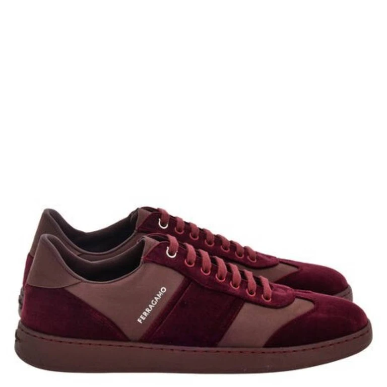 Ferragamo Dracone Low-Top Sneakers, Size 9 (022130 769106)