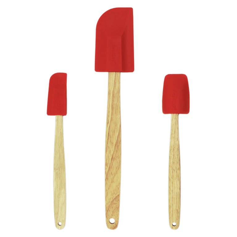 3Pc Silicone Spatula Set