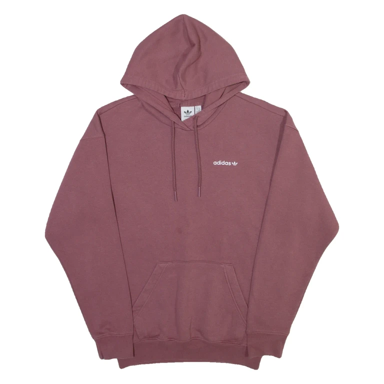 ADIDAS ORIGINALS Womens Purple Hoodie UK 6