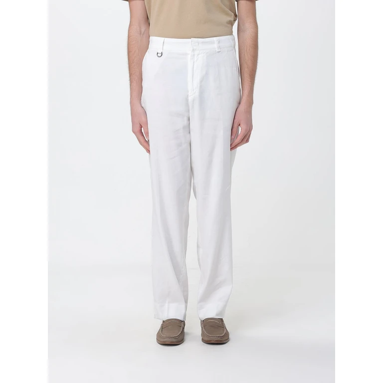 PAOLO PECORA Pants Men color Yellow Cream (B07336321102)