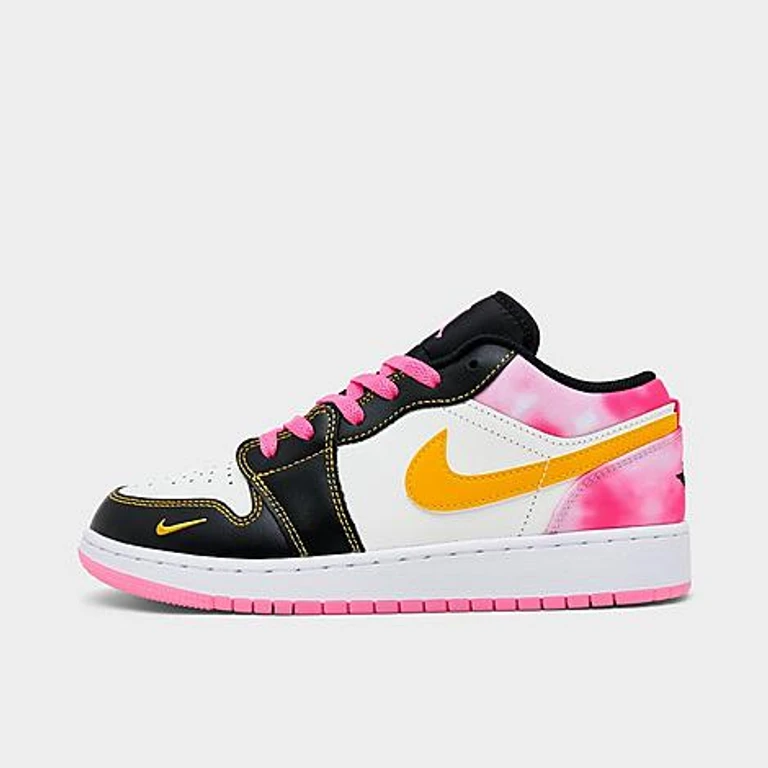 Big Kids Air 1 Low SE Casual Schoenen Zwart/University Gold/Sail