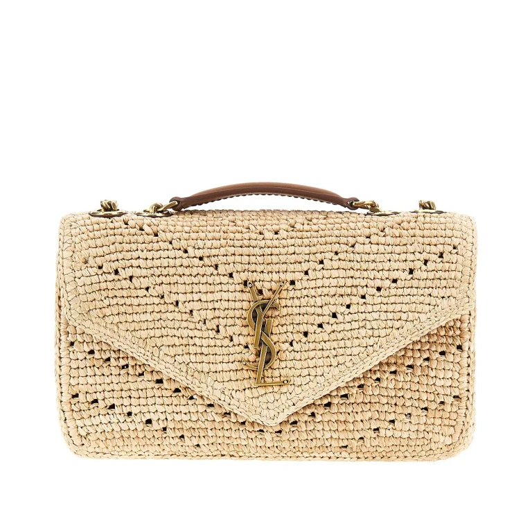 Raffia small 'Loulou' bag Woman One Size