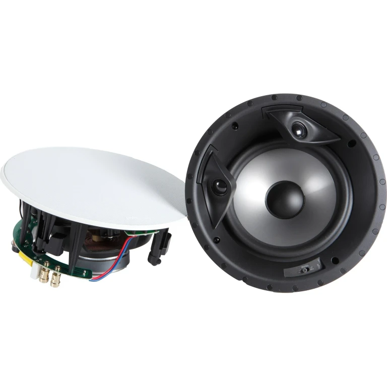 80F/X-RT In-Ceiling 2-Way Round Surround Speakers 8" Woofer (Pair)