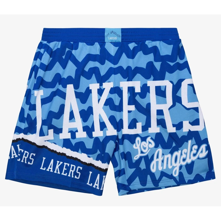 Men's NBA Jumbotron 2.0 Sublimated Shorts Lakers