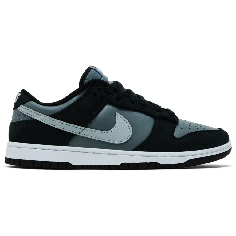 [ib3079-001] Mens Nike Dunk Low 'black Light Smoke Grey'