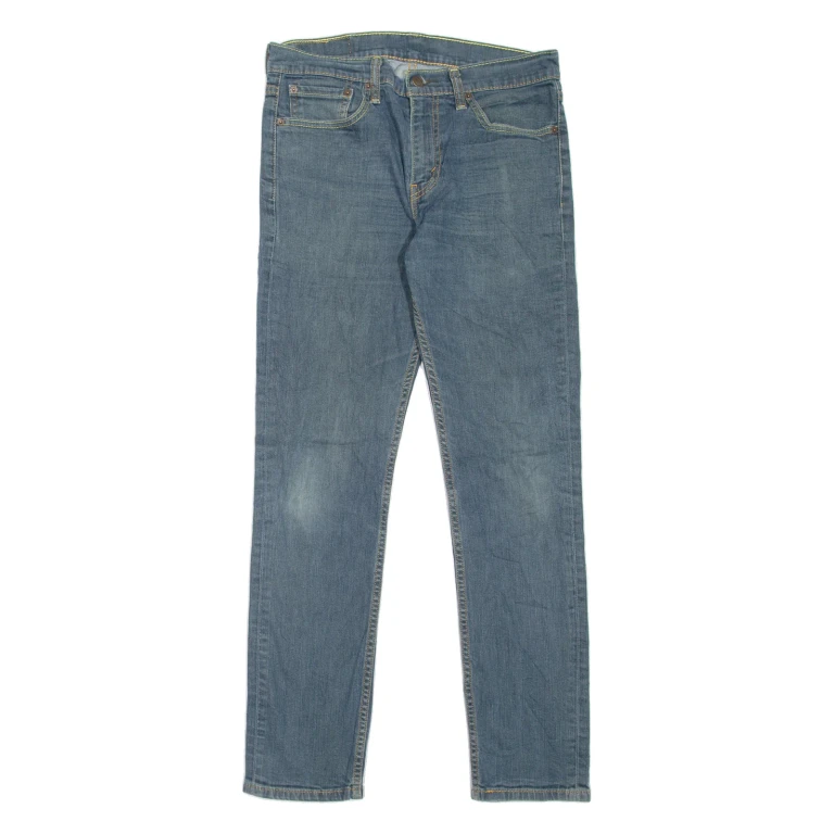 LEVI'S 511 Jeans Mens Blue Slim Straight W32 L32