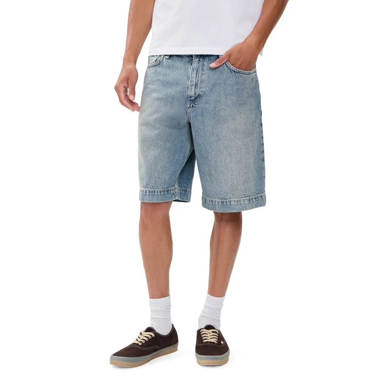 rag & bone Baggy Denim Shorts 11.5 Beacon 38