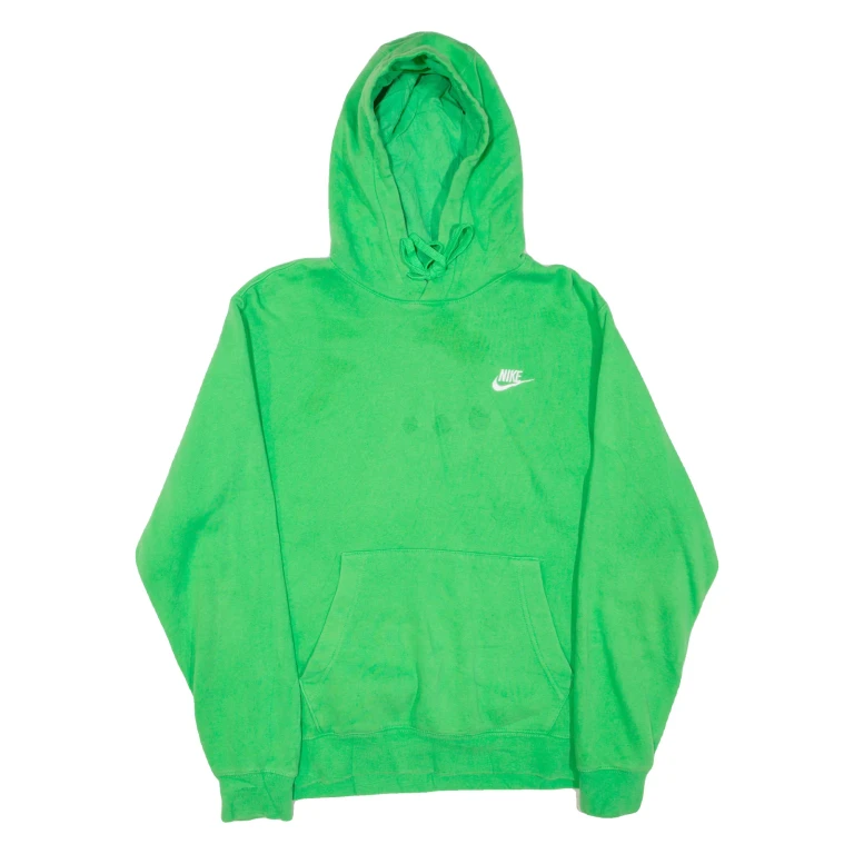 NIKE Mens Green Hoodie XS