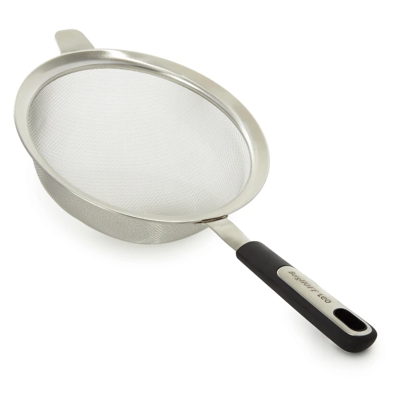 Leo Graphite Stainless Steel Mesh Strainer
