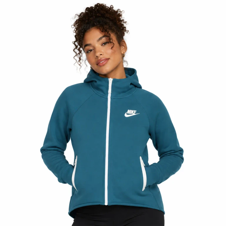 Sportswear Tech Fleece Cape Women Hoodie Blue Force/Blue Force-White