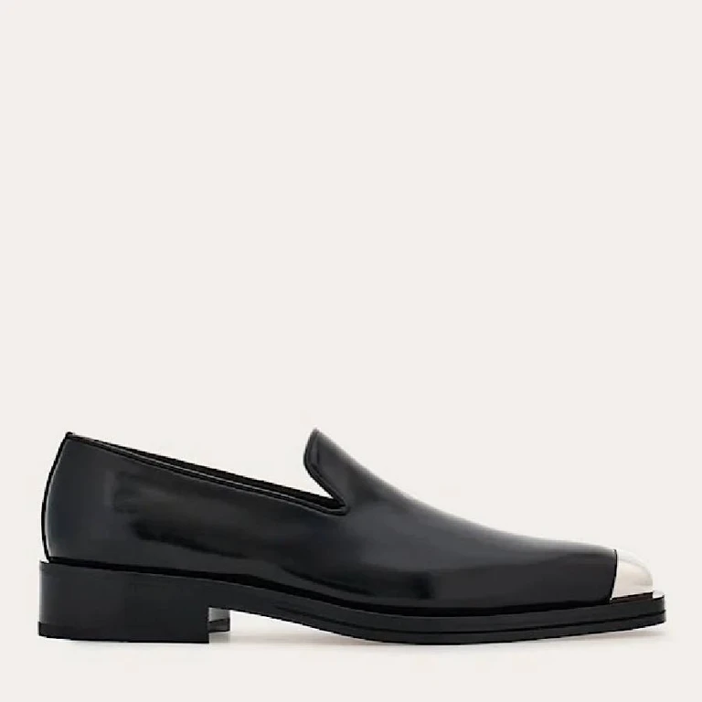 Dimitri Metal Tip Leather Loafers