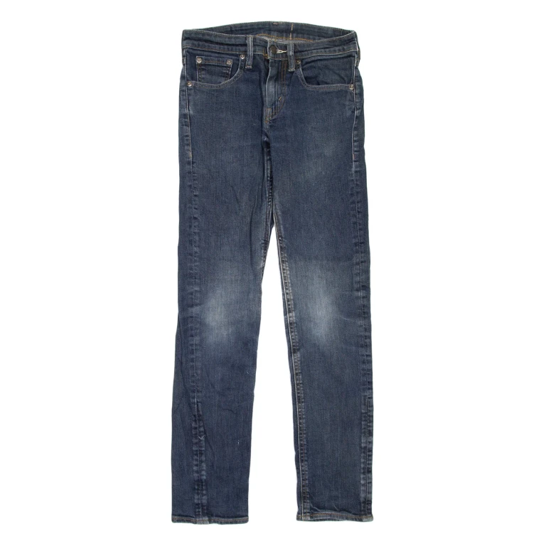 LEVI'S 511 Jeans Mens Blue Slim Straight Stone Wash W28 L32