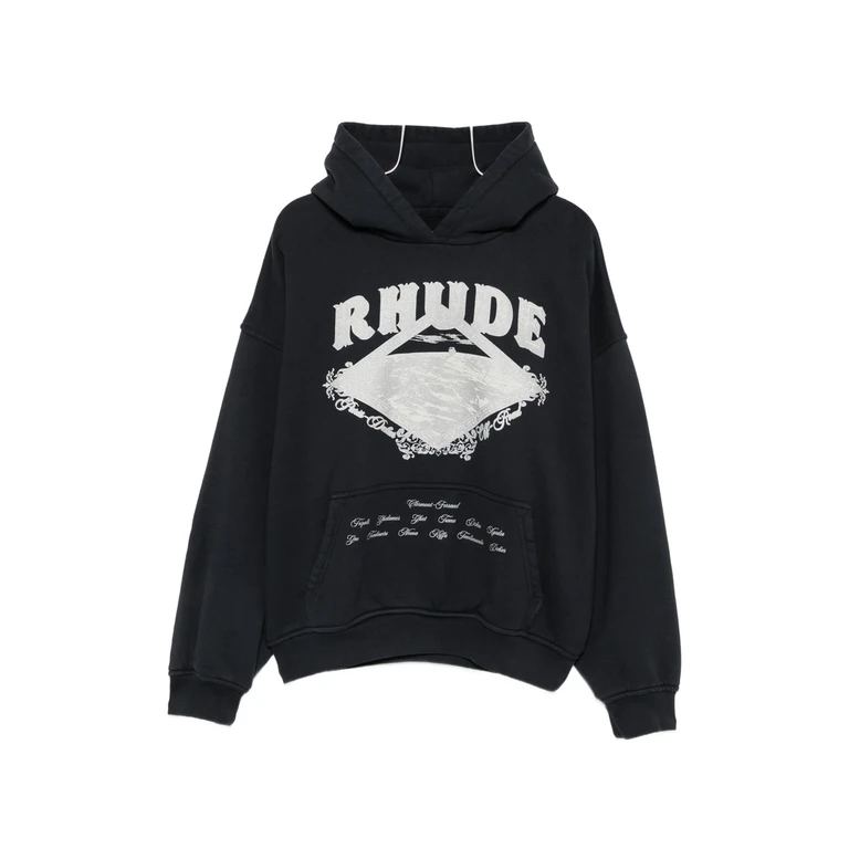 Logo-print Pouch-pocket Hoodie