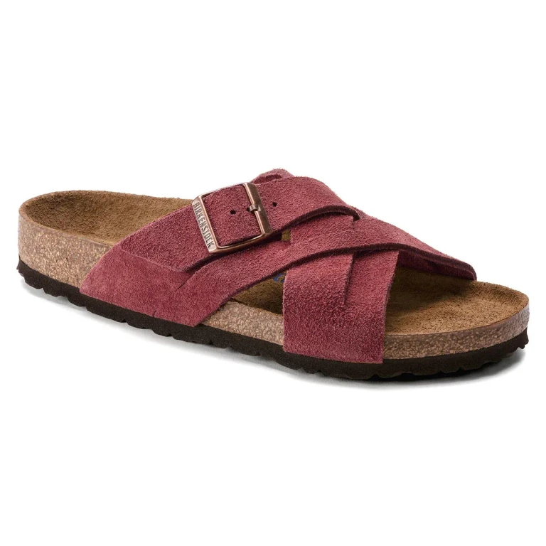 Lugano Soft Footbed Suede Sandals