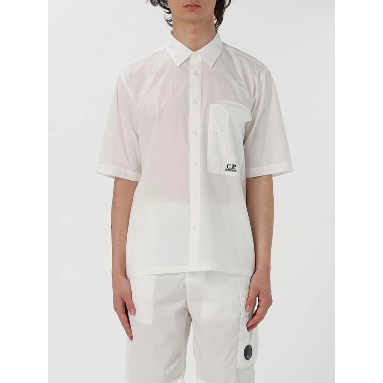 C. P. COMPANY Shirt Men color White (16CMSH208A005328G103)