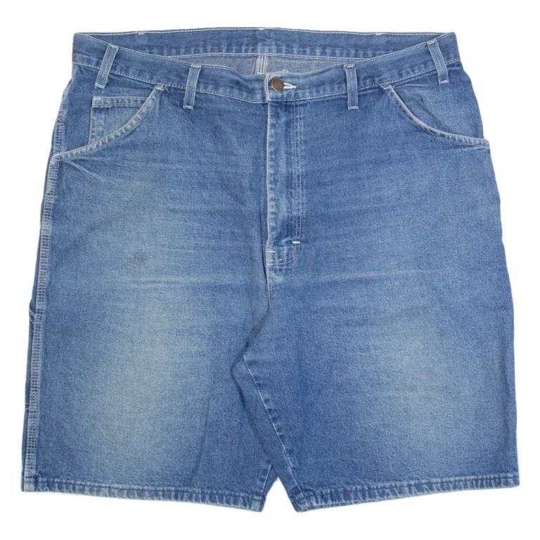 DICKIES Mens Jorts Shorts Blue L W36