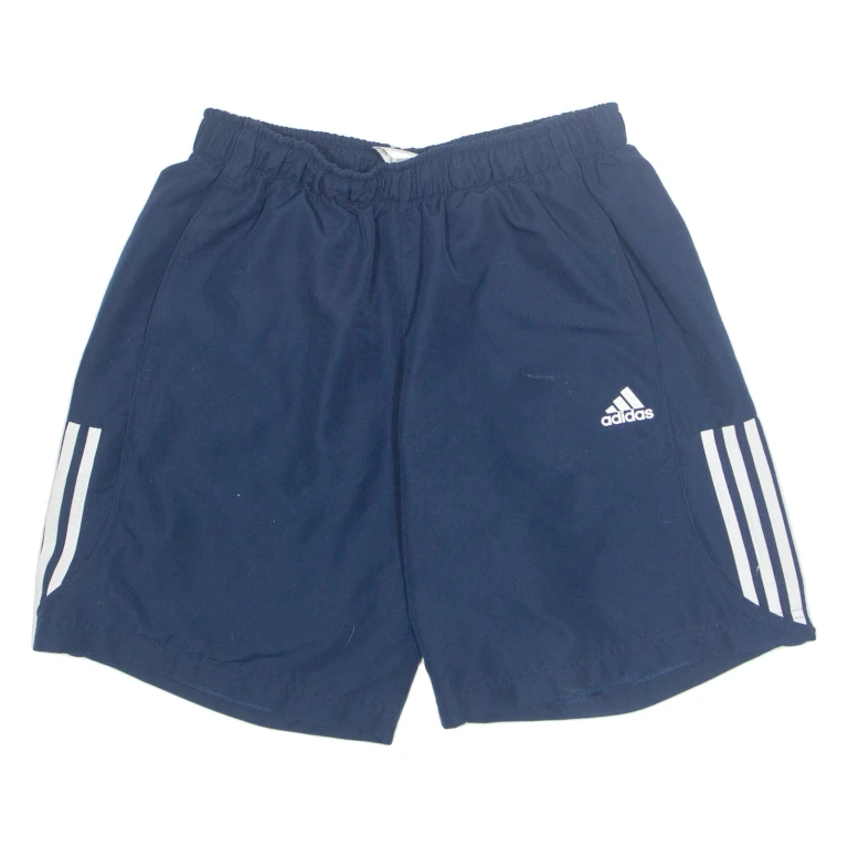 ADIDAS Mesh Lined Sports Mens Swimming Shorts Blue L W28