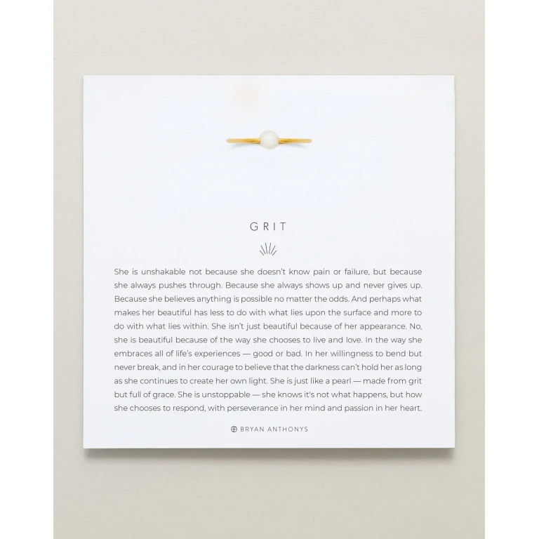 Grit Dainty Ring