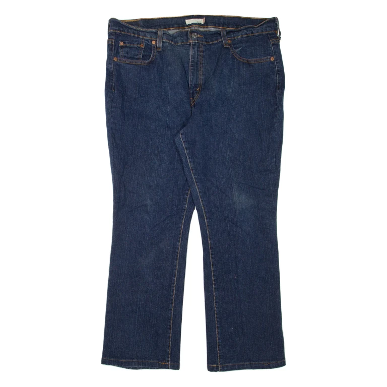 LEVI'S 515 Womens Jeans Blue Regular Flared W36 L27
