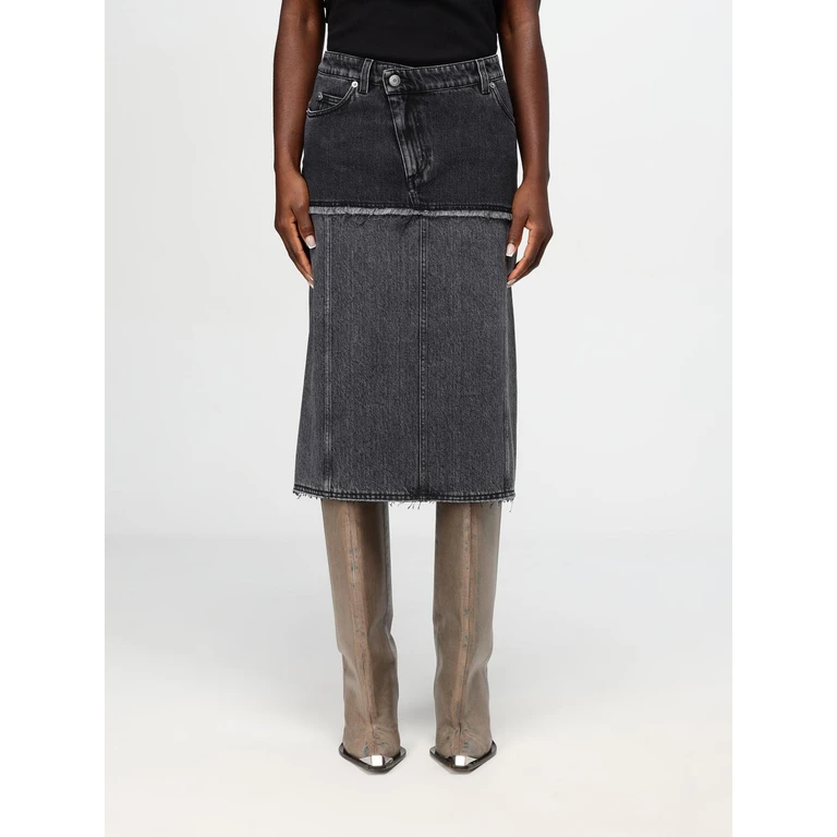 MCQUEEN Skirt Woman color Black (802093QMACX1307)