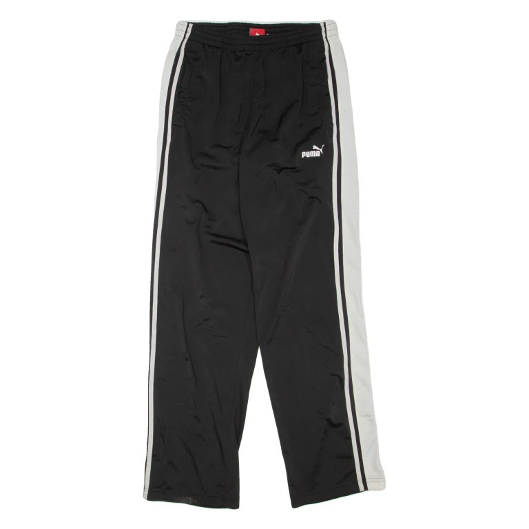 PUMA Womens Track Pants Black Straight M W28 L33