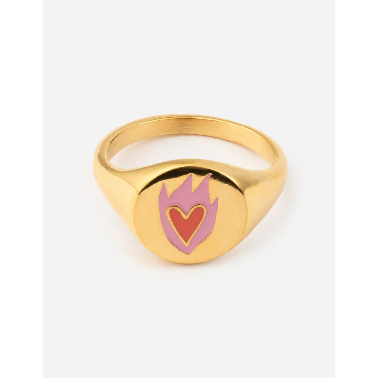 Heart Signet Ring
