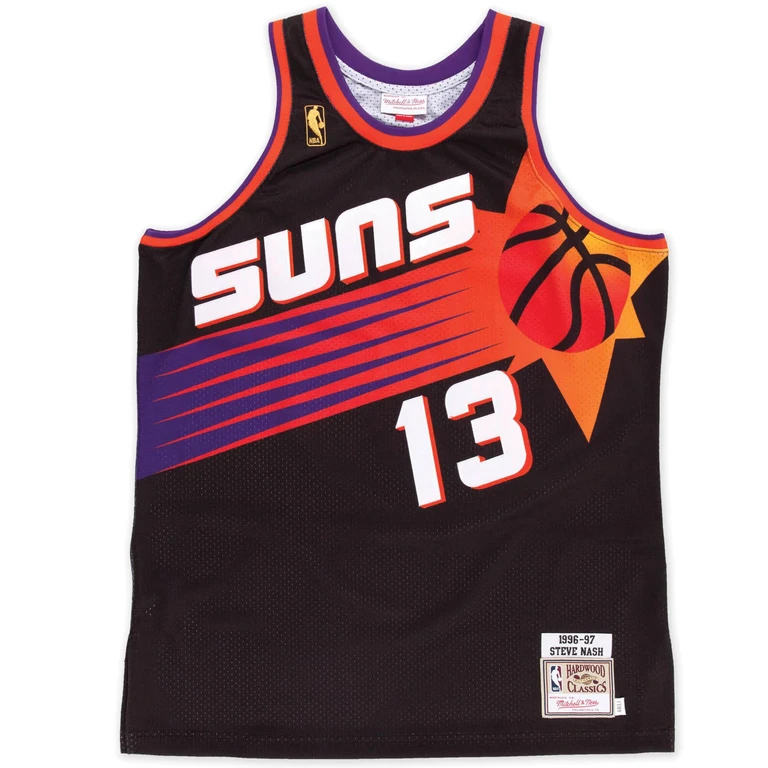 NBA Authentic Road Jersey Phoenix Suns 96-97 Steve Nash