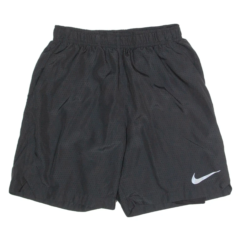 NIKE Mens Sports Shorts Black Relaxed S W26
