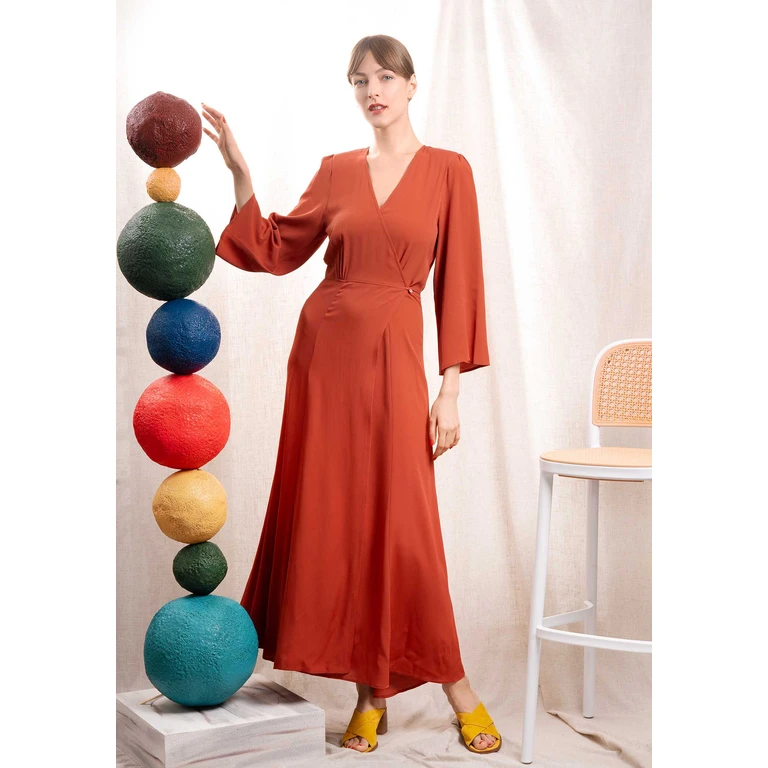 Dress 10670_my Dress Rust - RUST / 0-XS