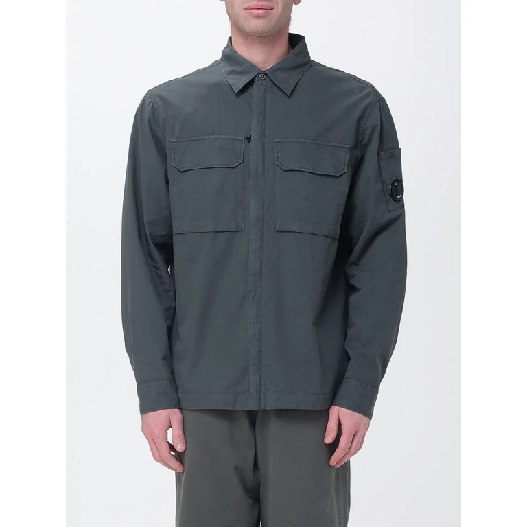 C. P. COMPANY Jacket Men color Grey (20CMOS156A110143G921)
