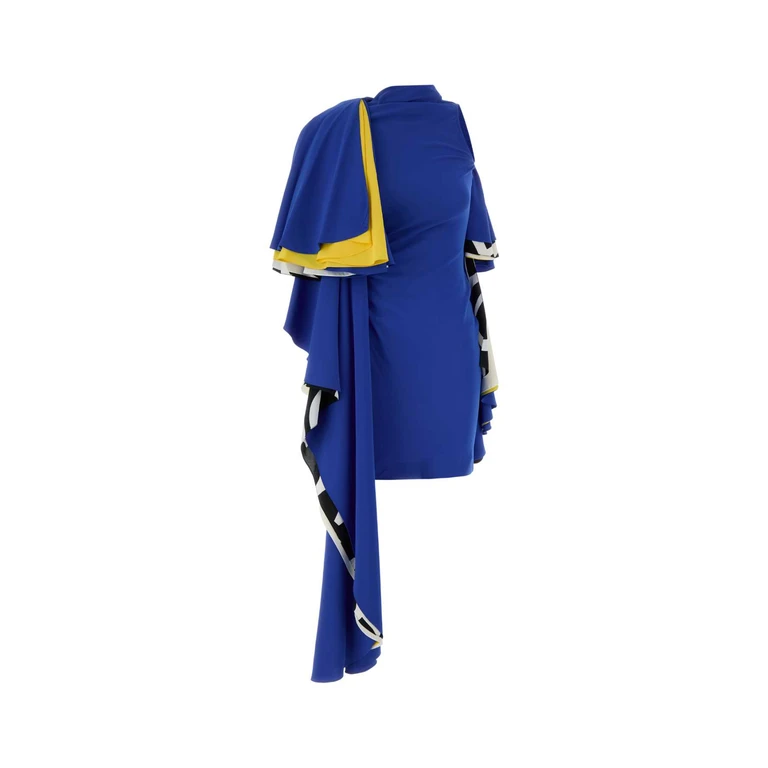 Loewe Blue Cady Dress Exterior: Viscose Elastane Abiti - Women