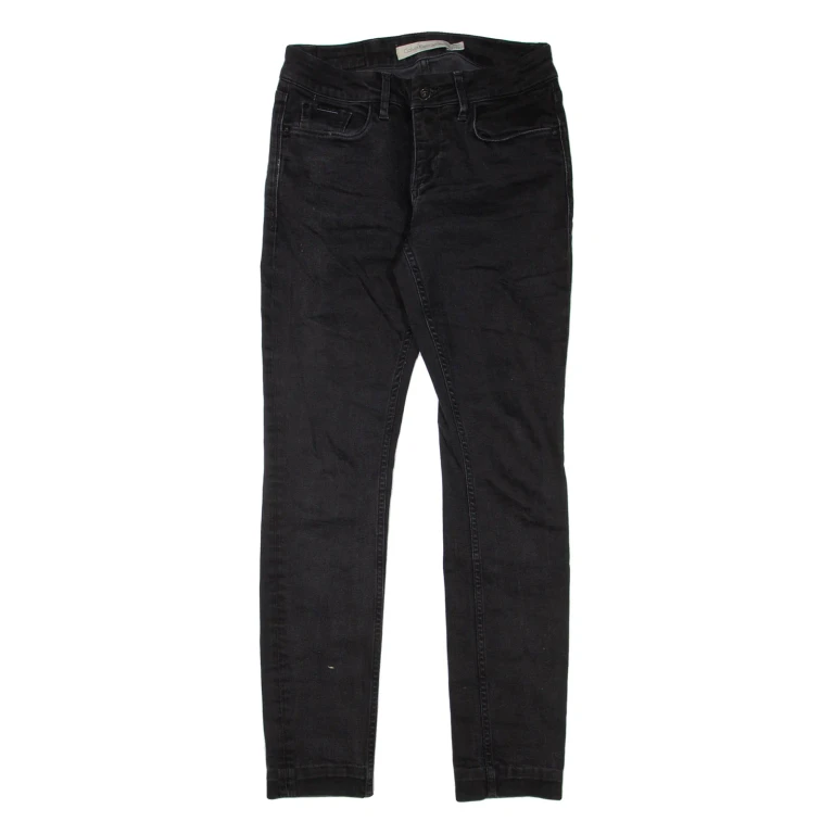 CALVIN KLEIN JEANS Womens Jeans Black Regular Skinny W27 L32