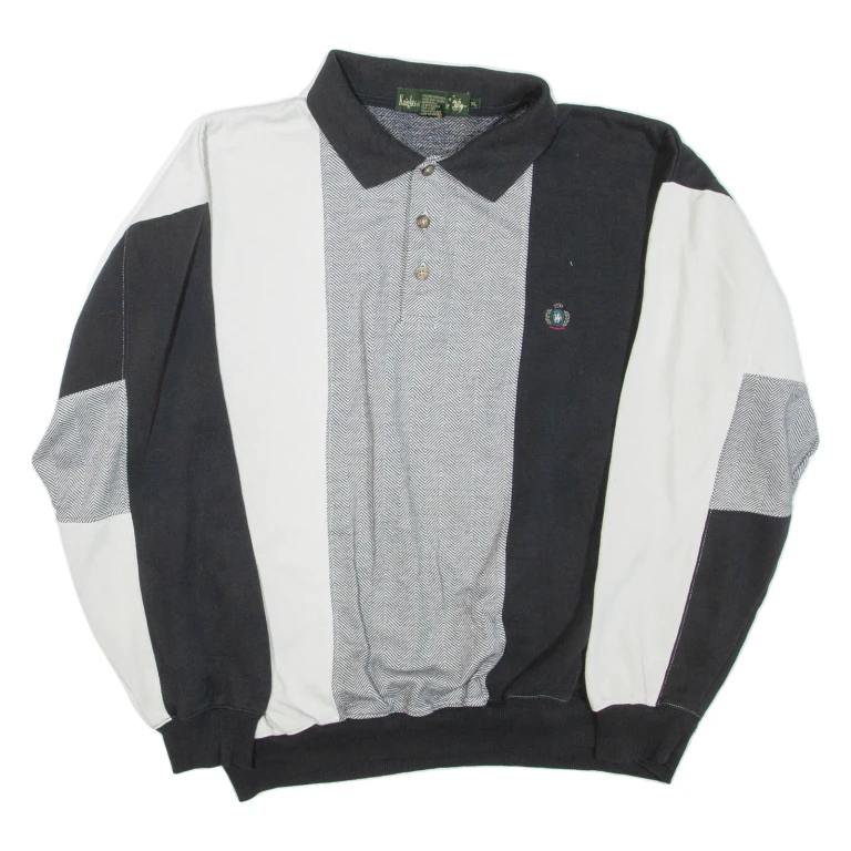 KNIGHTS OF ROUND TABLE Mens Sweatshirt Grey Collared XL