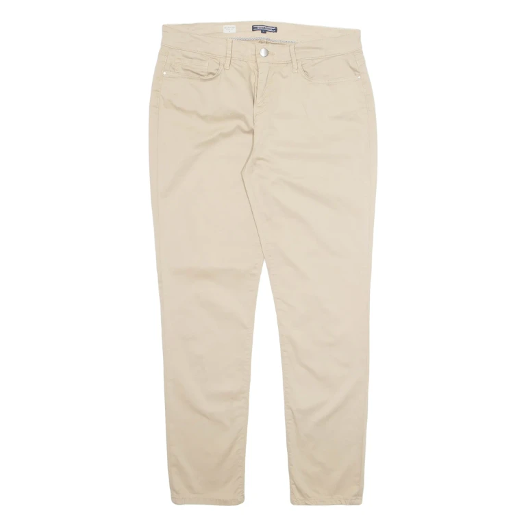 TOMMY HILFIGER Mens Trousers Beige Regular Tapered W32 L29