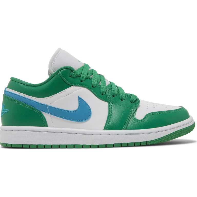 Women's Retro 1 Low 'Lucky Green Aquatone' Sneakers