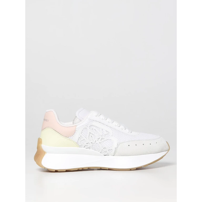 McQueen sneakers in mesh and leather with Seal logo (687996W4WN58856)
