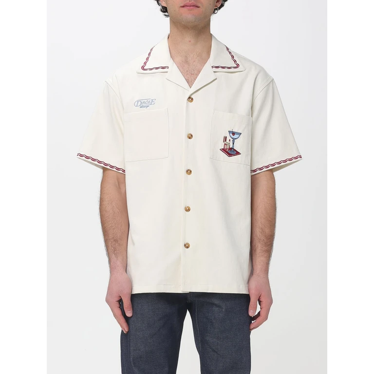 DRÔLE DE MONSIEUR Shirt Men color White (JSH227CO215OW)