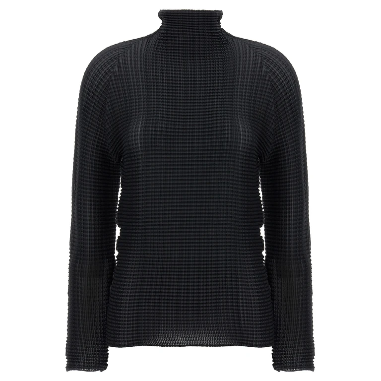 Issey Miyake Black Polyester Cardigan Clothing - Women
