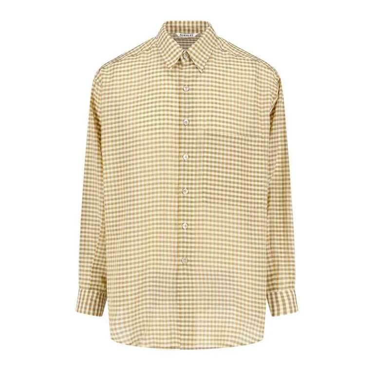 Chemise - Beige (A26SS01GCMUSTARDGINGHAMCHECK)