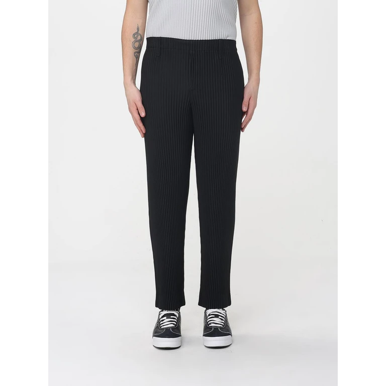HOMME PLISSE' ISSEY MIYAKE Pants Men color Black (HP66JF55015)