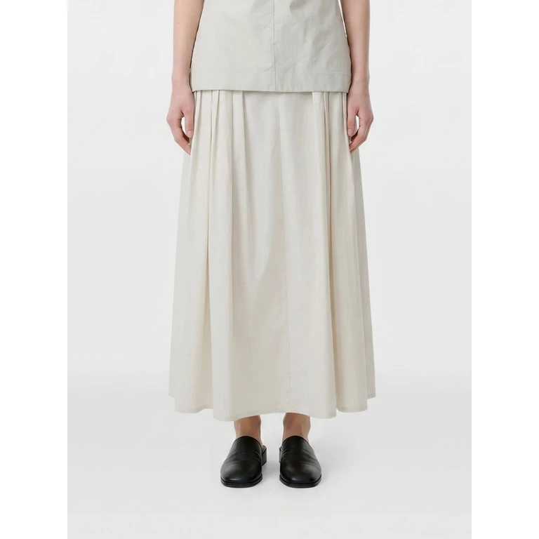 Skirt Woman color Ivory (AGATSNW1748BONE)