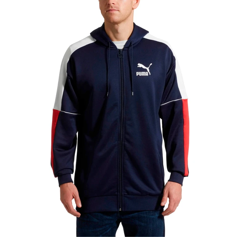 Men's Retro Full Zip Hoody Sweaters