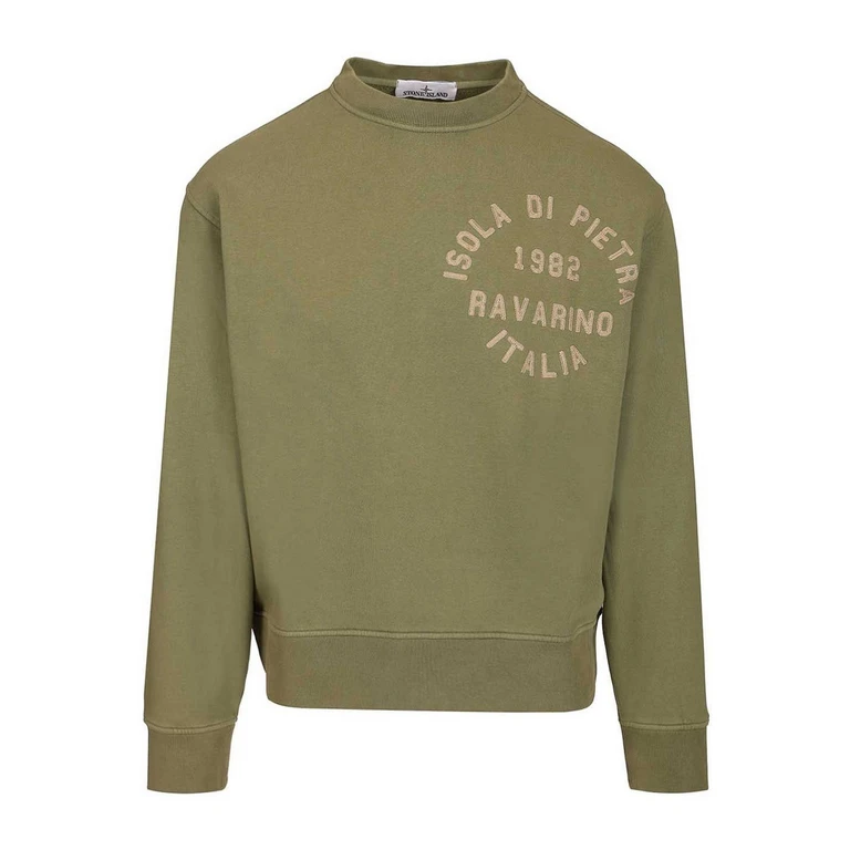 Stone Island Pull Col Rond - Vert (6100003S0291V005G)