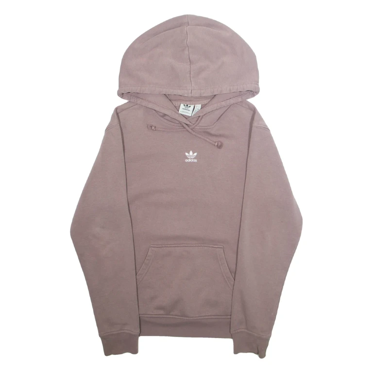 ADIDAS Womens Purple Hoodie XS